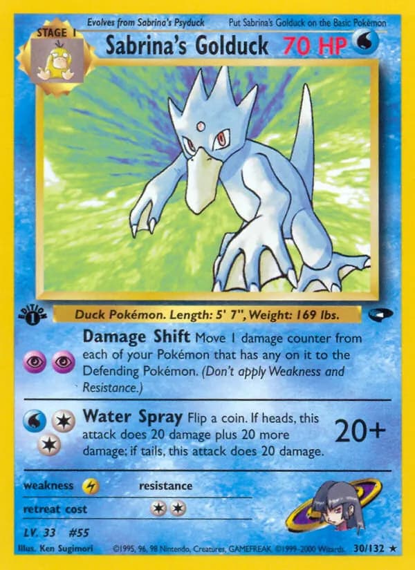 Sabrina's Golduck – Gym Challenge 30