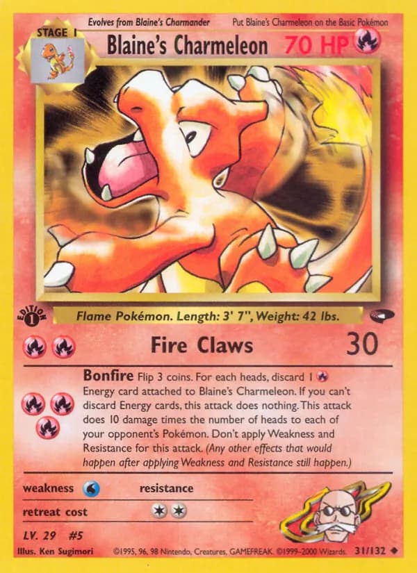 Blaine's Charmeleon – Gym Challenge 31