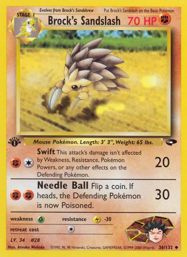 Brock's Sandslash – Gym Challenge 36