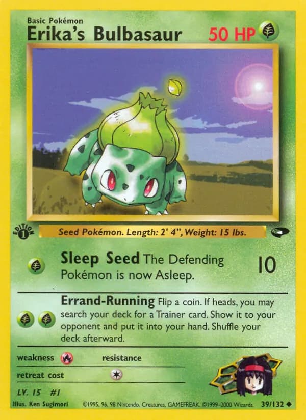 Erika's Bulbasaur – Gym Challenge 39