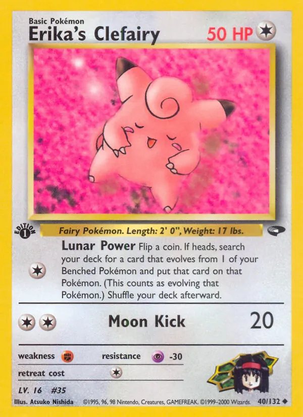 Erika's Clefairy – Gym Challenge 40