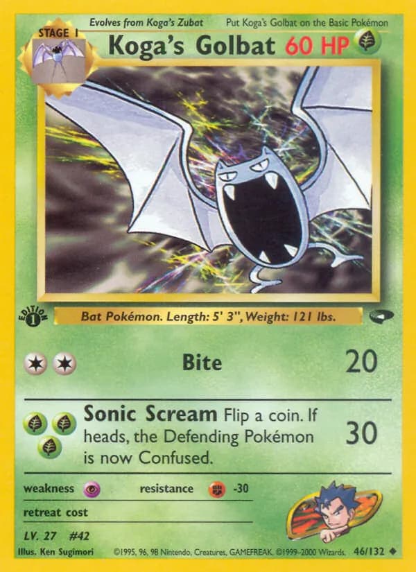 Koga's Golbat – Gym Challenge 46