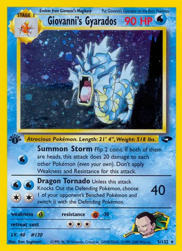 Giovanni's Gyarados – Gym Challenge 5