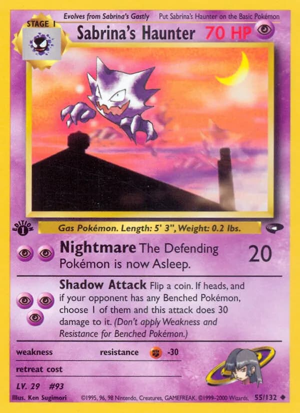 Sabrina's Haunter – Gym Challenge 55