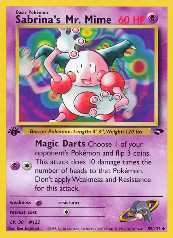 Sabrina's Mr. Mime – Gym Challenge 59