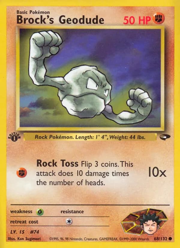 Brock's Geodude – Gym Challenge 68