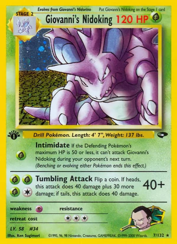 Giovanni's Nidoking – Gym Challenge 7