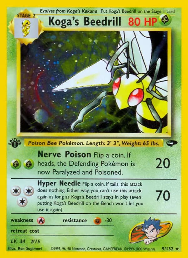 Koga's Beedrill – Gym Challenge 9