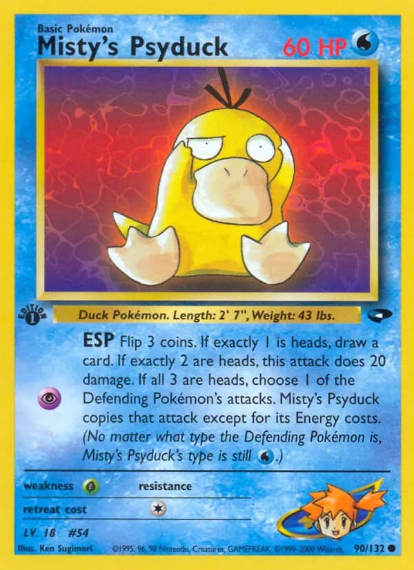 Misty's Psyduck – Gym Challenge 90