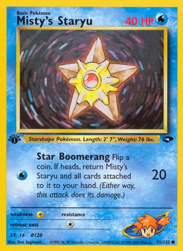 Misty's Staryu – Gym Challenge 92