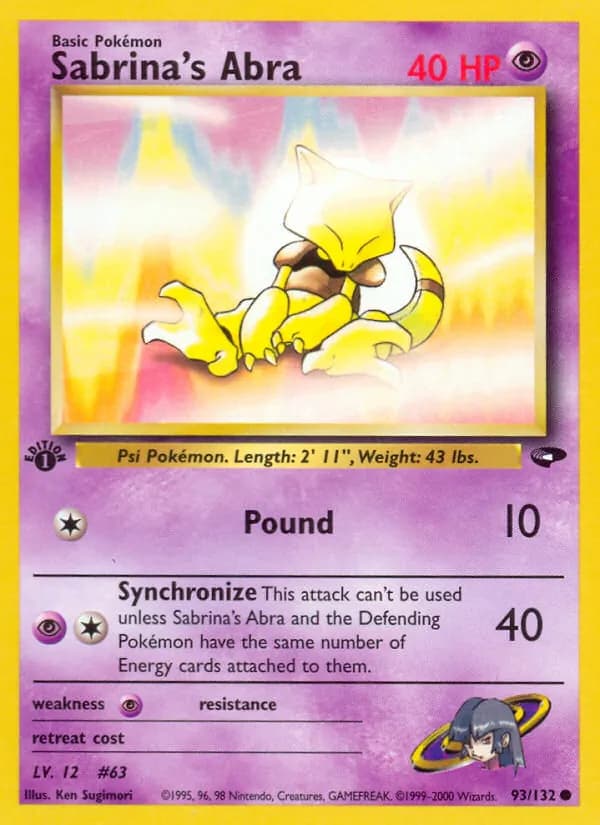 Sabrina's Abra – Gym Challenge 93