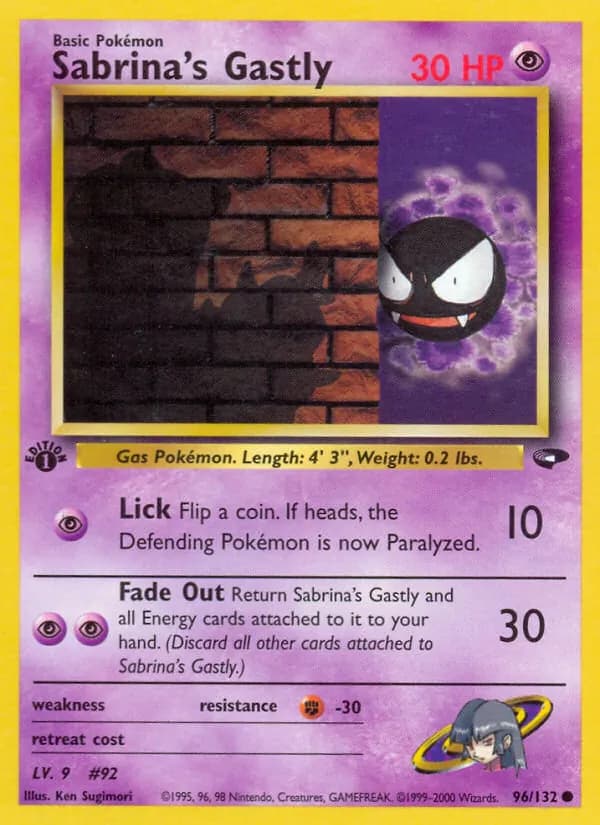 Sabrina's Gastly – Gym Challenge 96