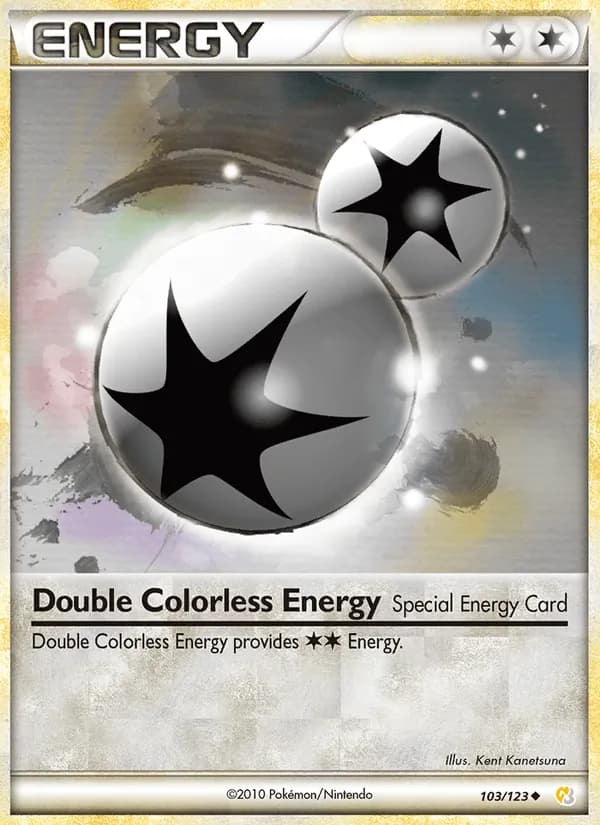 Double Colorless Energy – HeartGold SoulSilver 103