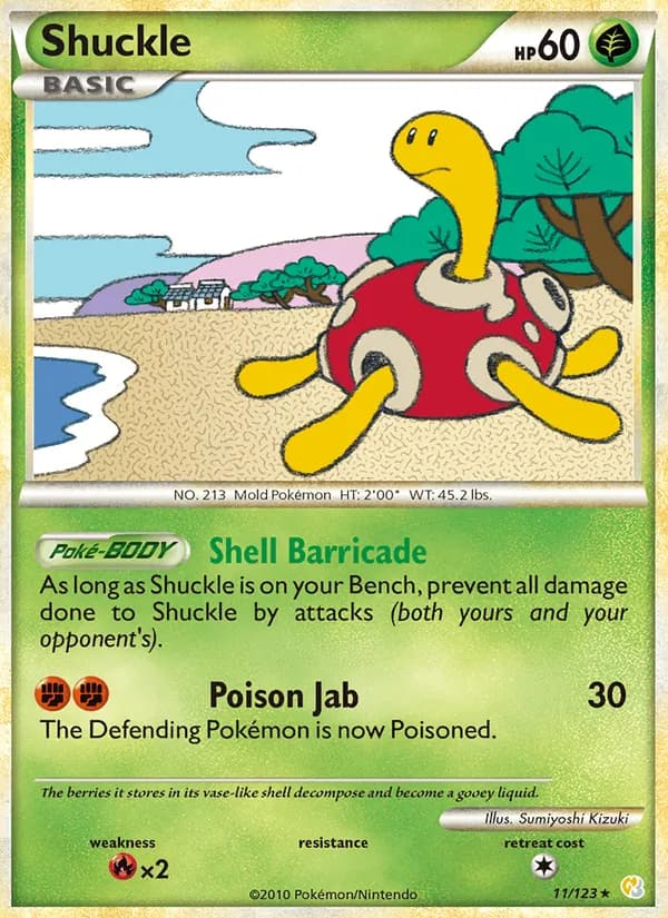 Shuckle – HeartGold SoulSilver 11