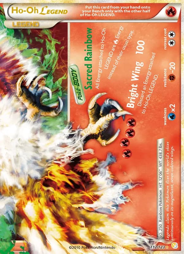 Ho-Oh LEGEND – HeartGold SoulSilver 112