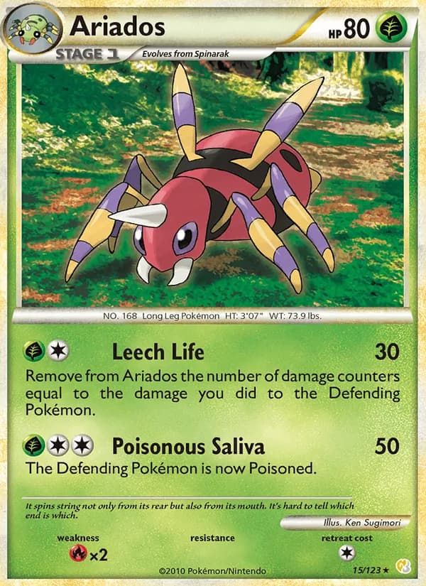Ariados – HeartGold SoulSilver 15