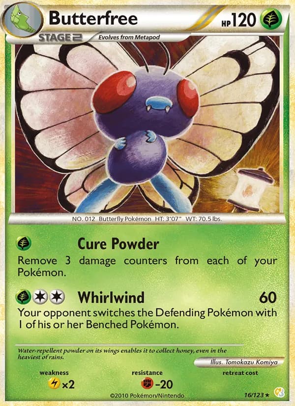 Butterfree – HeartGold SoulSilver 16
