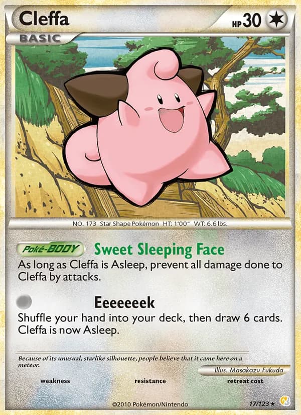 Cleffa – HeartGold SoulSilver 17