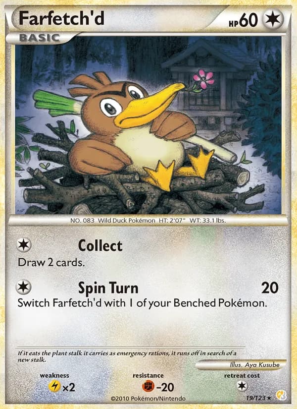 Farfetch'd – HeartGold SoulSilver 19