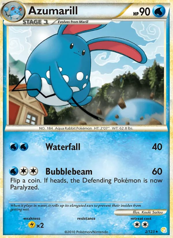 Azumarill – HeartGold SoulSilver 2