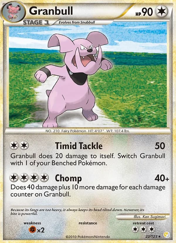Granbull – HeartGold SoulSilver 22