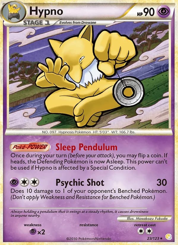 Hypno – HeartGold SoulSilver 23