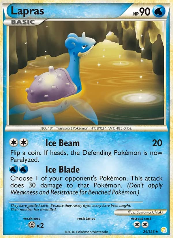 Lapras – HeartGold SoulSilver 24
