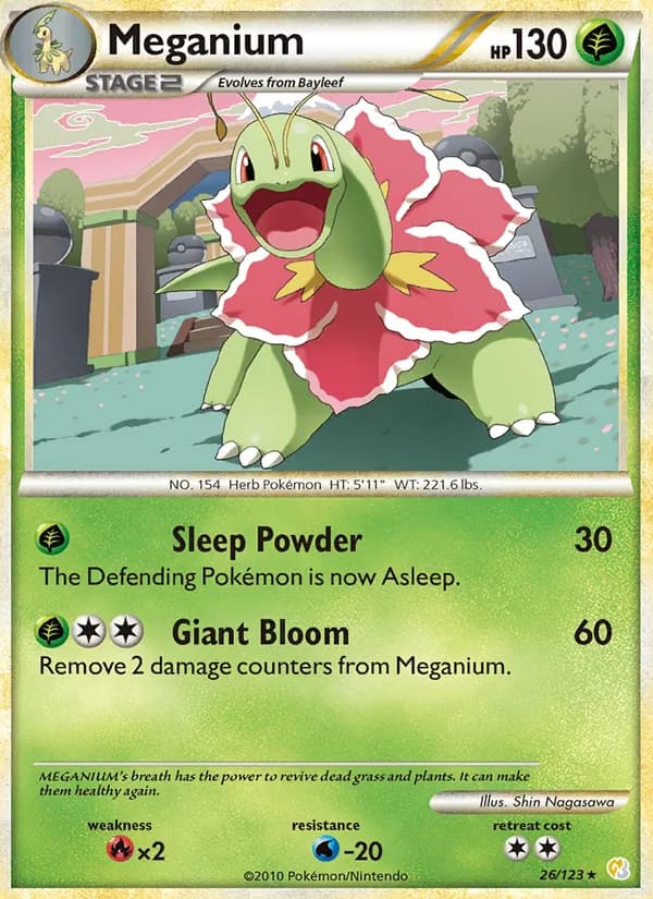 Meganium – HeartGold SoulSilver 26