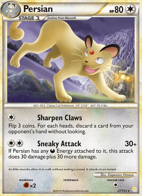 Persian – HeartGold SoulSilver 27