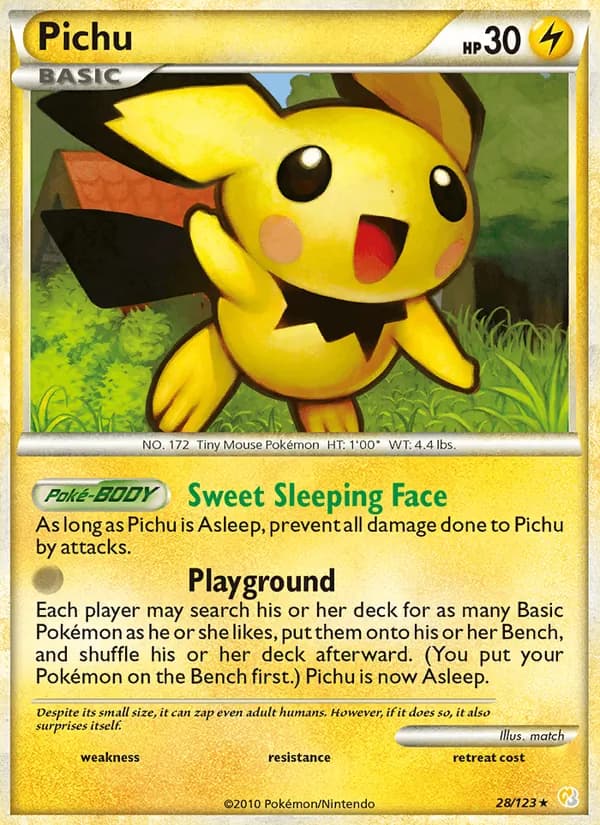 Pichu – HeartGold SoulSilver 28