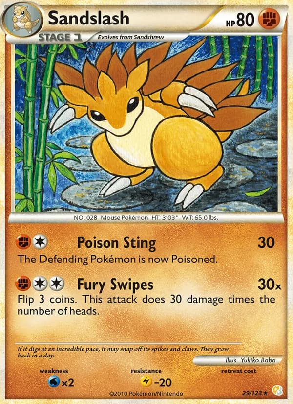 Sandslash – HeartGold SoulSilver 29