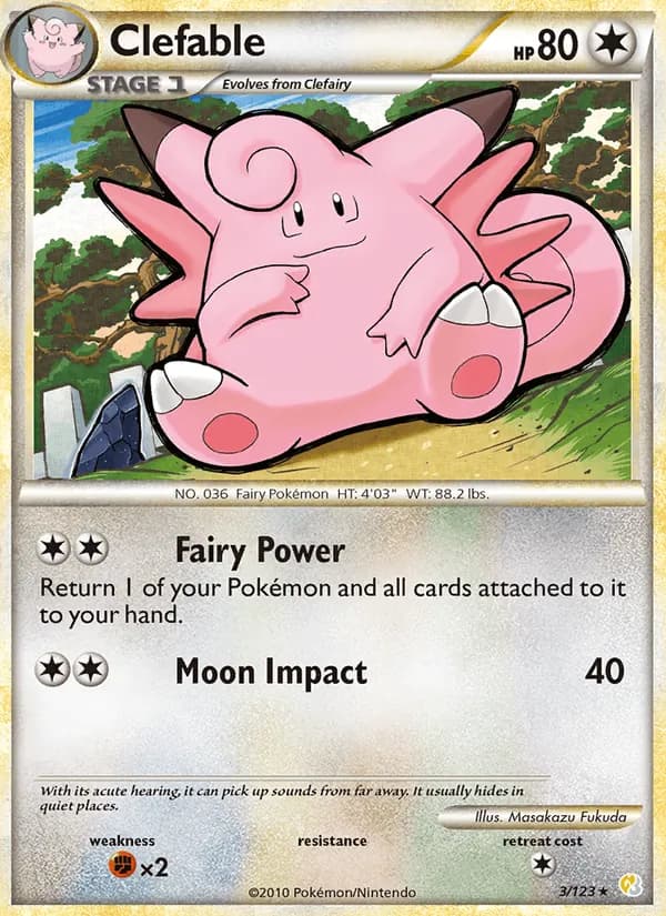 Clefable – HeartGold SoulSilver 3