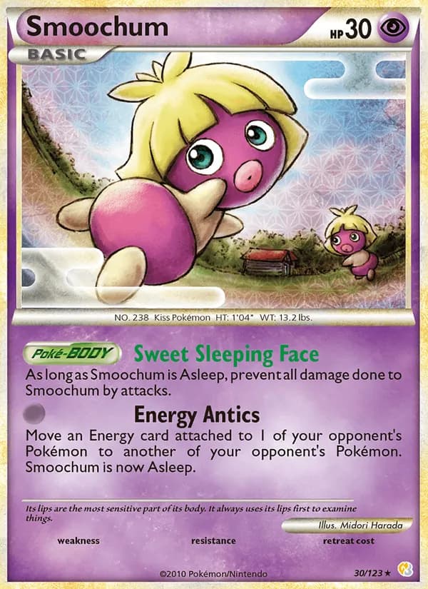 Smoochum – HeartGold SoulSilver 30
