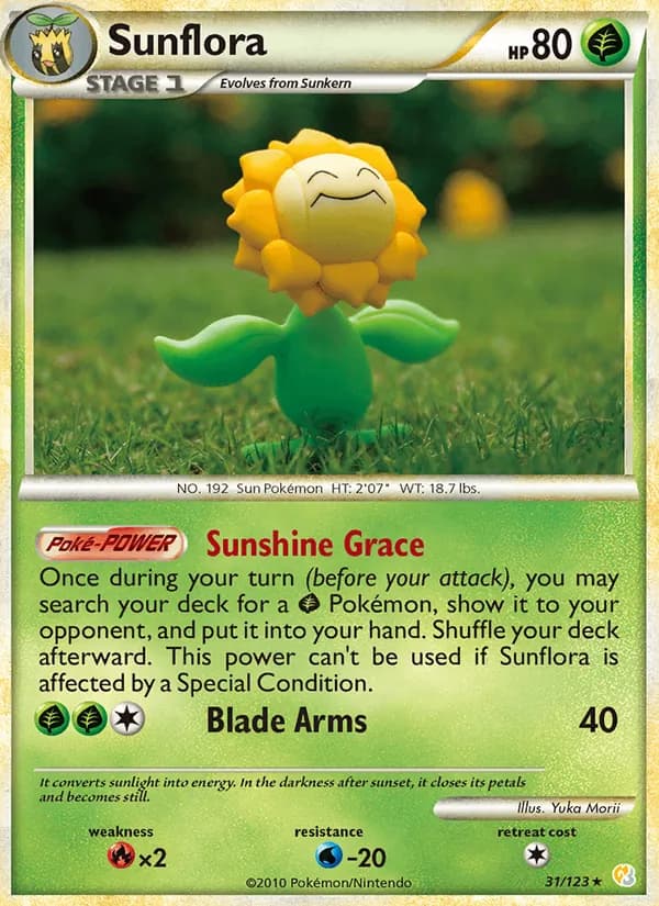Sunflora – HeartGold SoulSilver 31