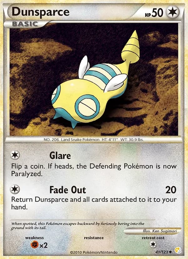 Dunsparce – HeartGold SoulSilver 41