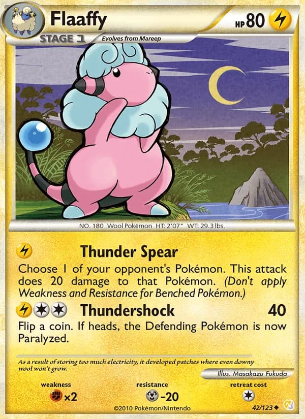 Flaaffy – HeartGold SoulSilver 42