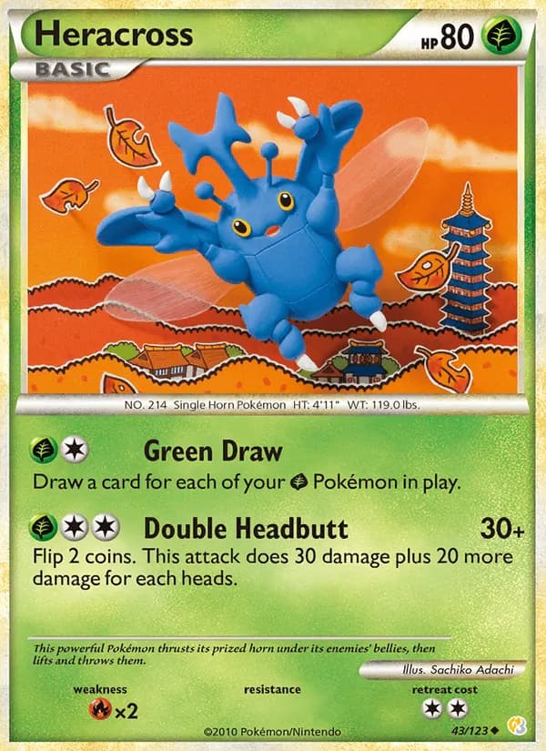 Heracross – HeartGold SoulSilver 43