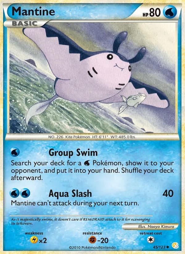 Mantine – HeartGold SoulSilver 45