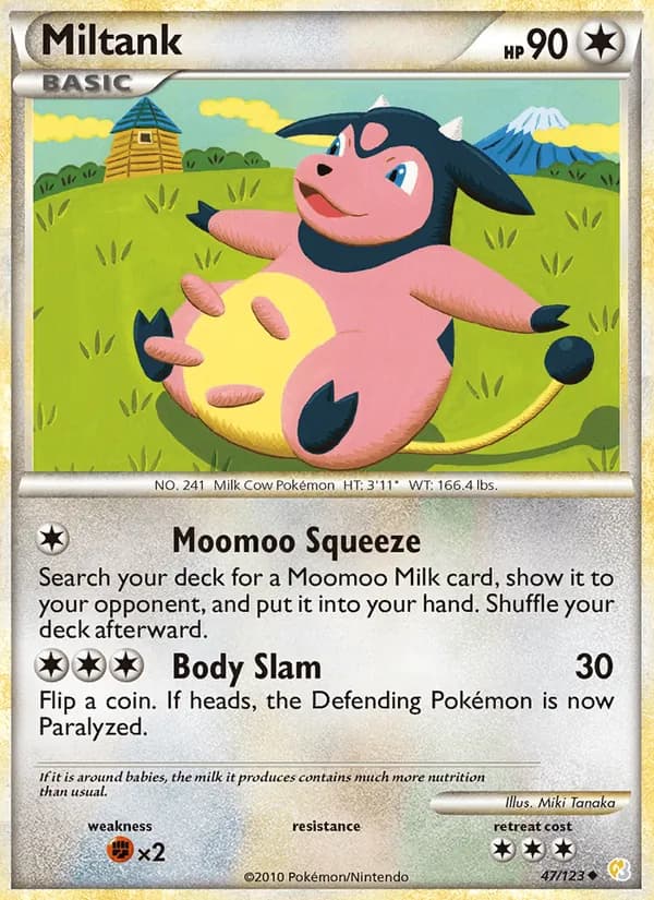 Miltank – HeartGold SoulSilver 47