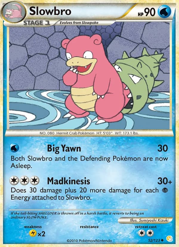 Slowbro – HeartGold SoulSilver 52