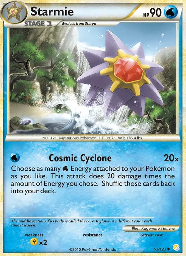 Starmie – HeartGold SoulSilver 53
