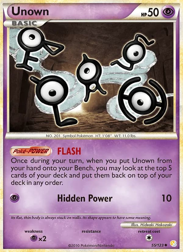 Unown – HeartGold SoulSilver 55