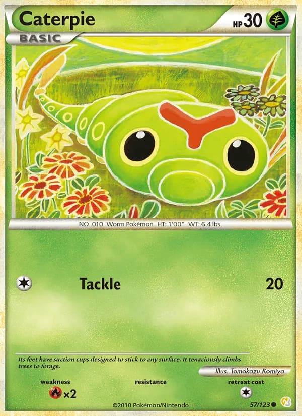 Caterpie – HeartGold SoulSilver 57