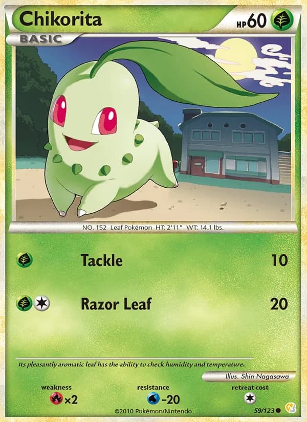 Chikorita – HeartGold SoulSilver 59