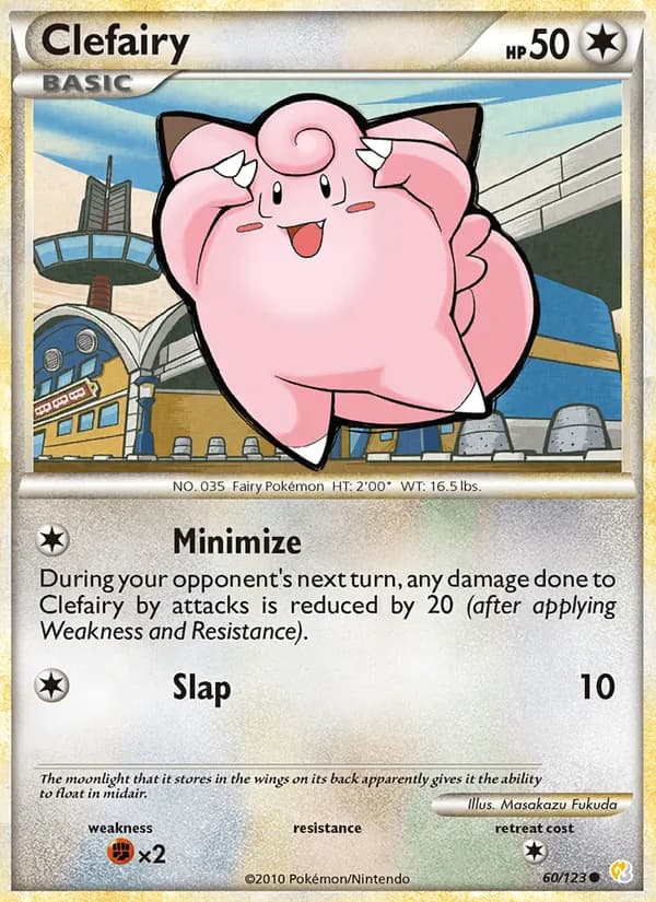 Clefairy – HeartGold SoulSilver 60