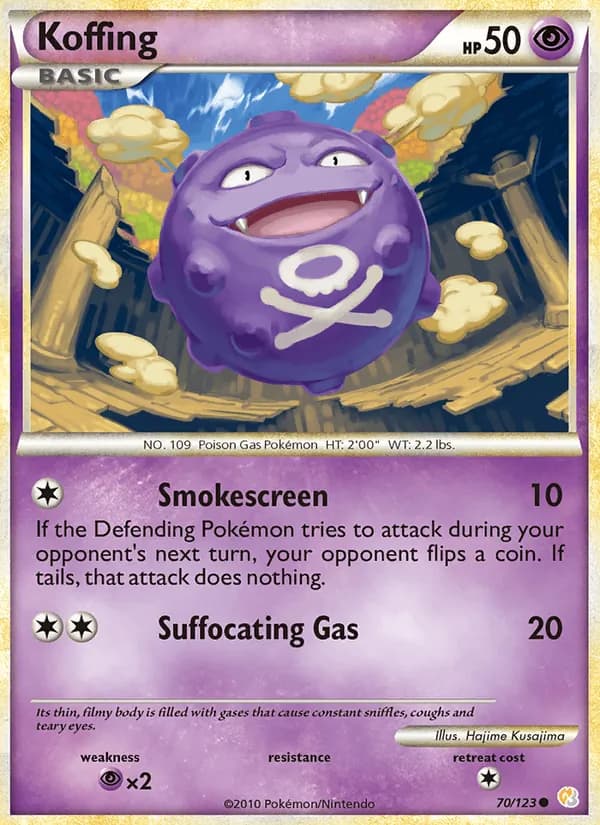 Koffing – HeartGold SoulSilver 70