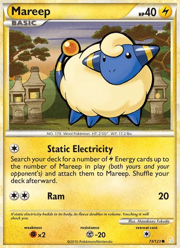Mareep – HeartGold SoulSilver 73