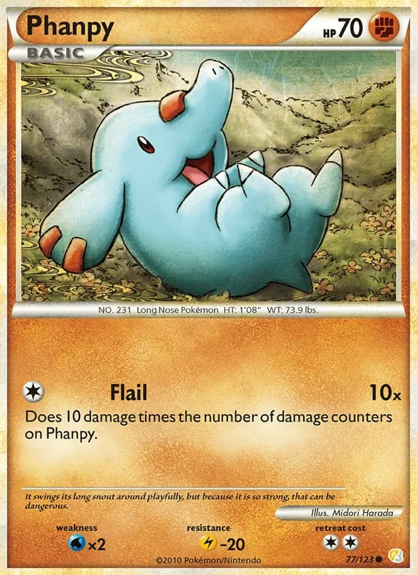 Phanpy – HeartGold SoulSilver 77