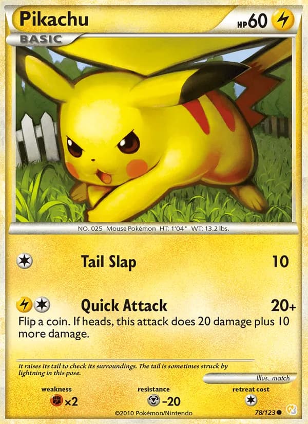 Pikachu – HeartGold SoulSilver 78