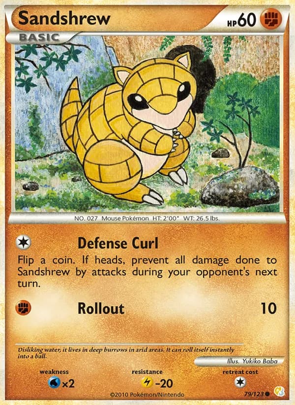 Sandshrew – HeartGold SoulSilver 79
